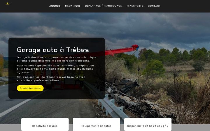 Screenshot of garage-sadra11.fr