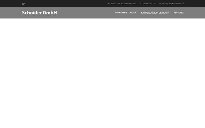 Screenshot of garage-schnider.ch