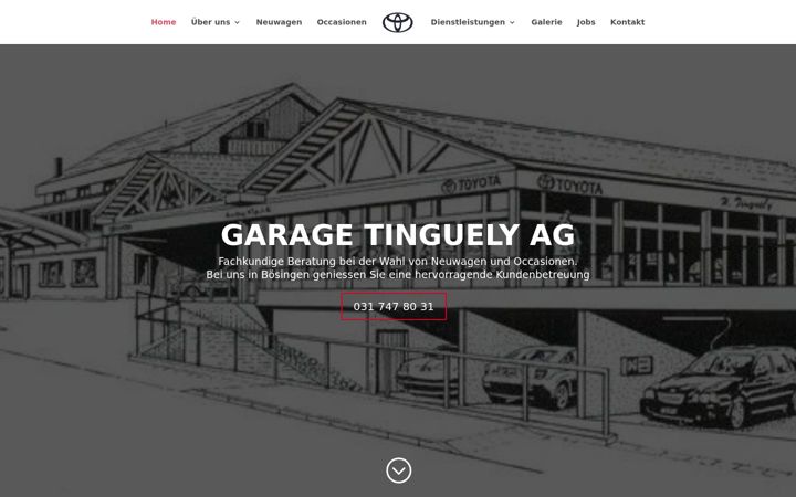 Screenshot of garage-tinguely.ch