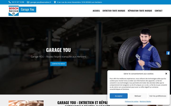 Screenshot of garage-you.fr