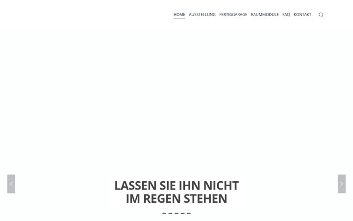 Screenshot of garage.de