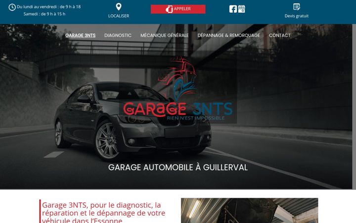Screenshot of garage3nts.fr