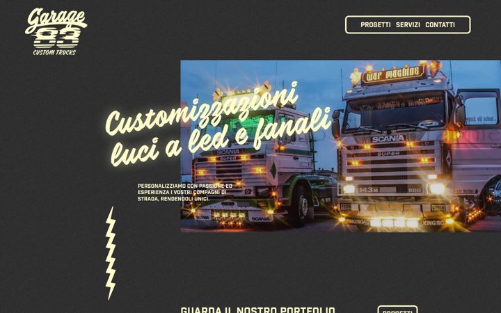 Ekrano kopija garage83.it