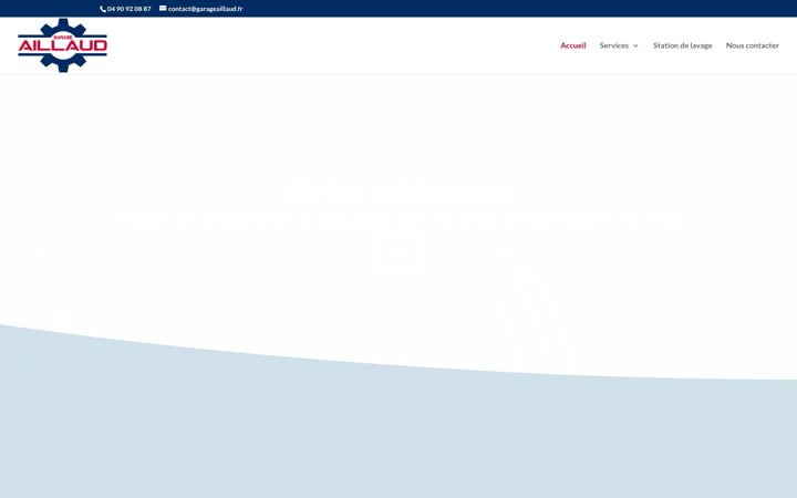Screenshot of garageaillaud.fr