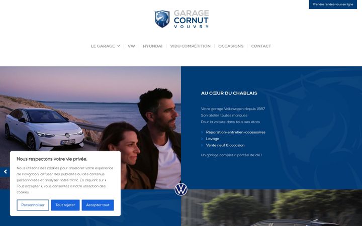Screenshot of garagecornut.ch