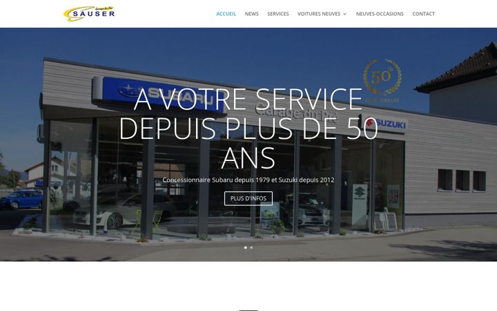 Screenshot of garagedupre.ch