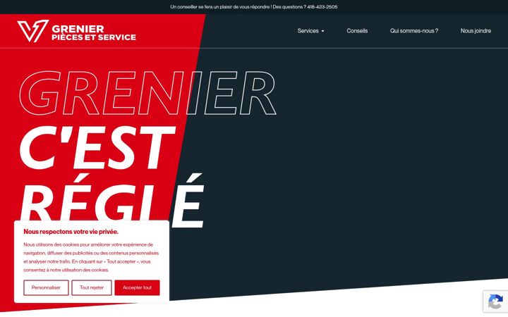Screenshot of garagegrenier.ca