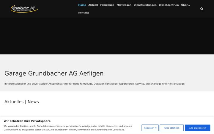 Screenshot of garagegrundbacher.ch