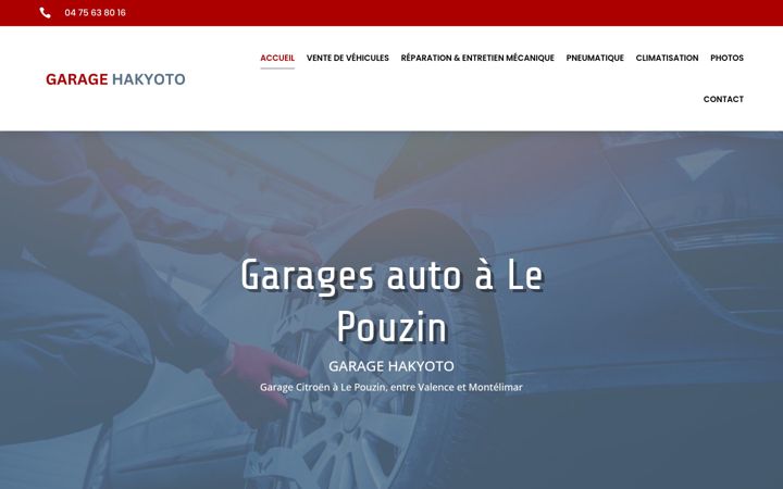Screenshot of garagehakyoto-citroen.fr