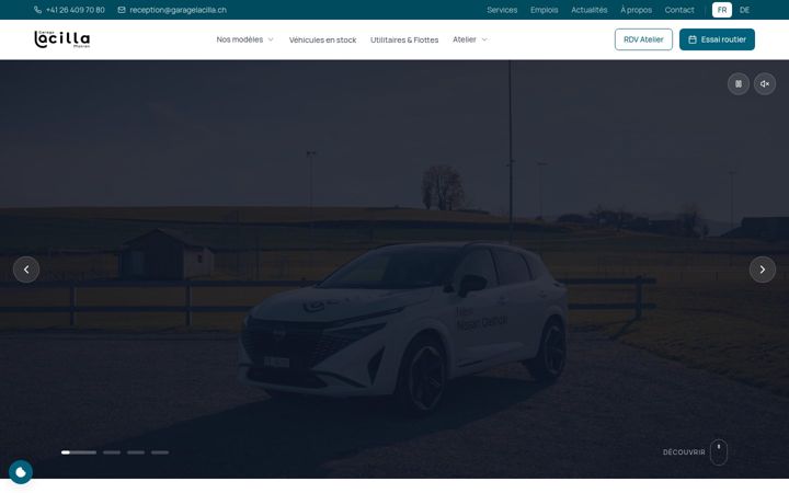 Screenshot of garagelacilla.ch