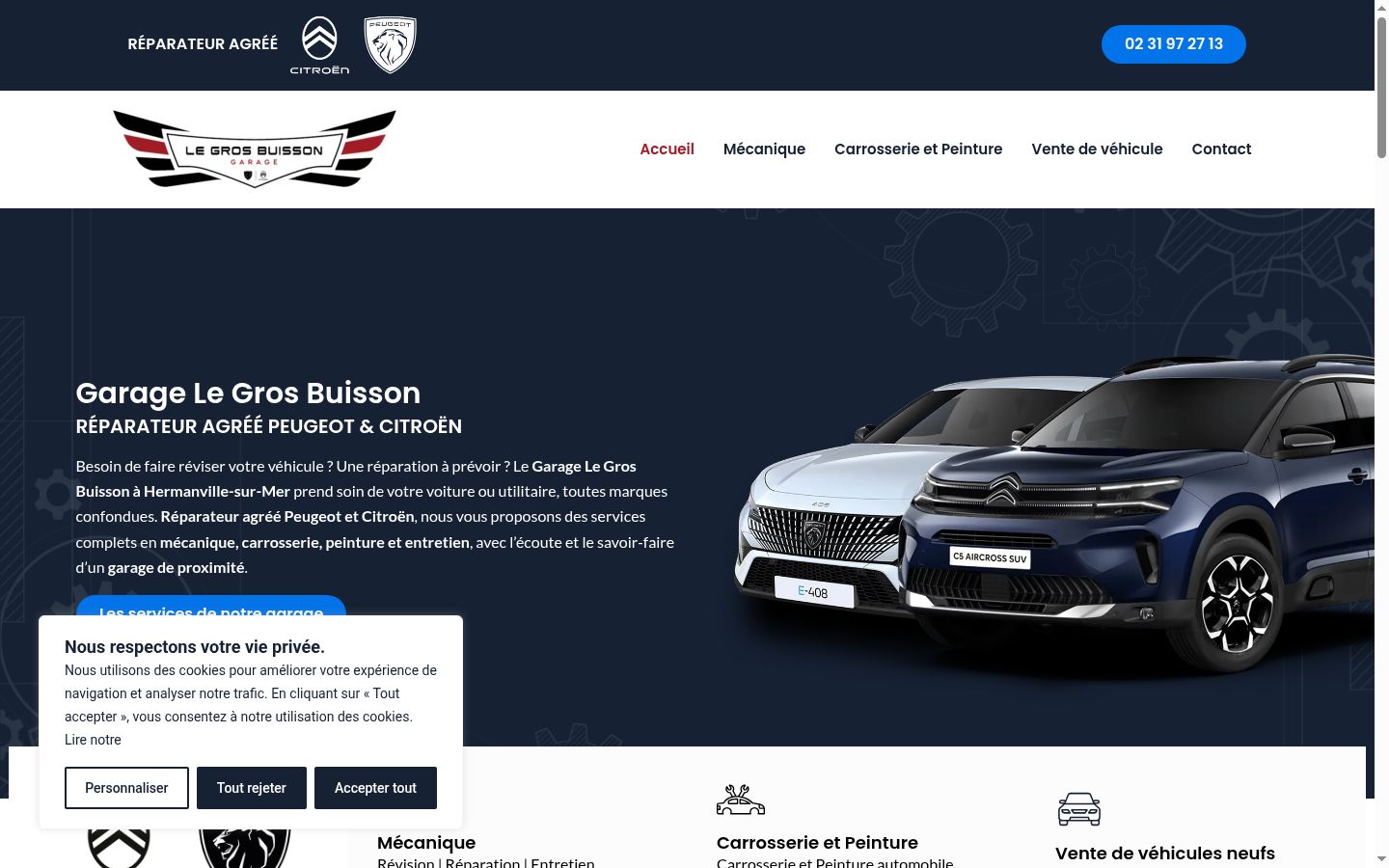 Screenshot tal-banner tal-kunsens muri qabel kwalunkwe interazzjoni