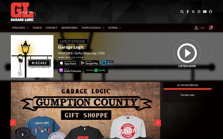 Screenshot of garagelogic.com