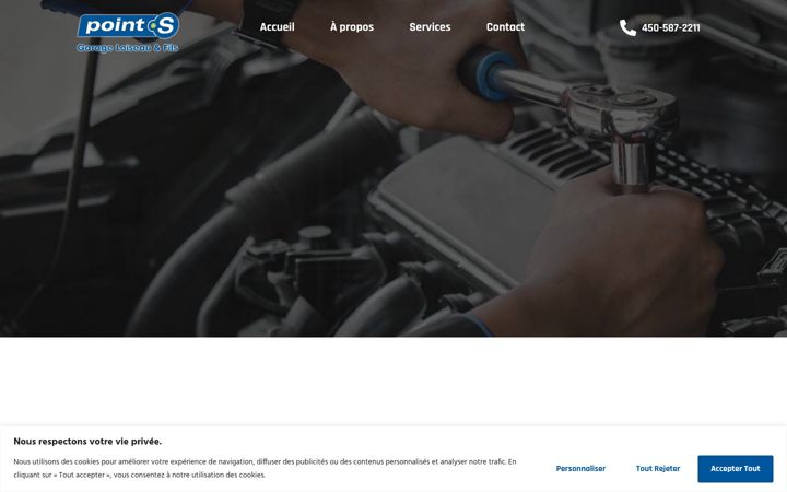 Screenshot of garageloiseauetfils.ca