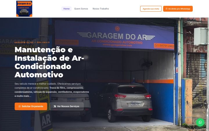 Screenshot of garagemdoar.com