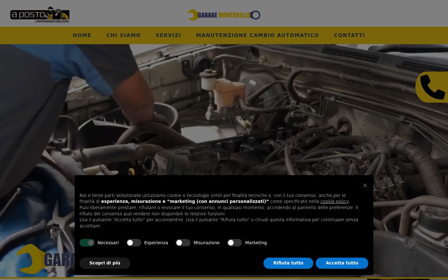 Screenshot tal-banner tal-kunsens muri qabel kwalunkwe interazzjoni