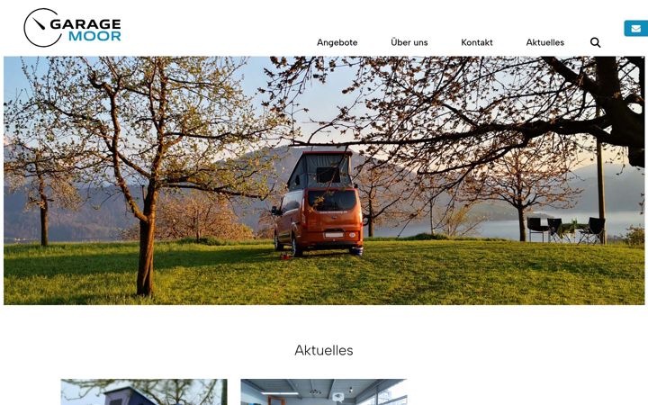 Screenshot of garagemoor.ch