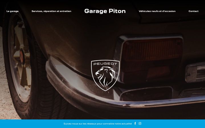 Screenshot of garagepiton.fr