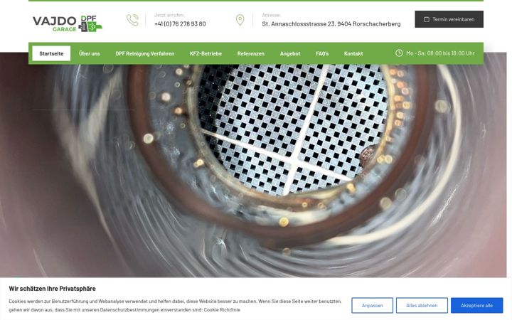 Screenshot of garagevajdo-dpf.ch