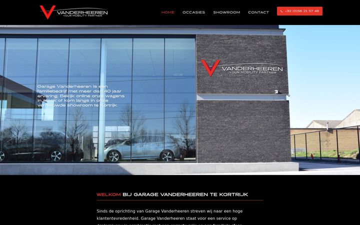 Screenshot of garagevanderheeren.be