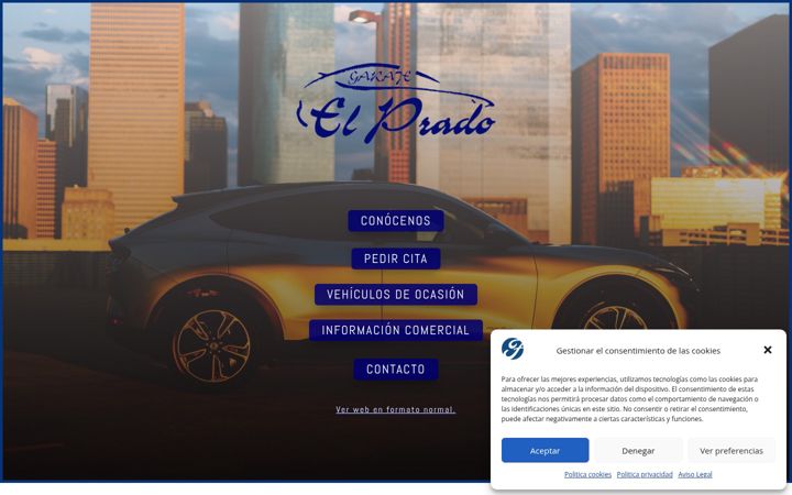 Screenshot of garajeprado.com