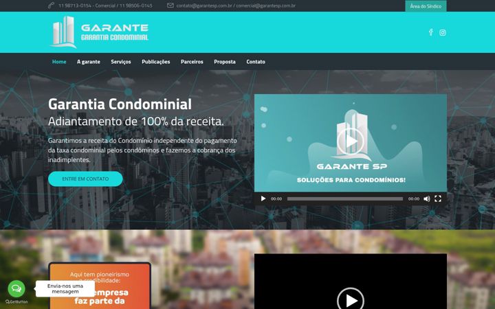 Screenshot of garantesp.com.br