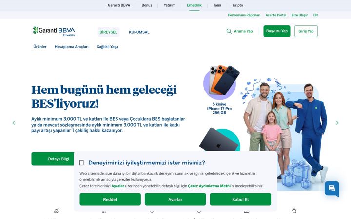Screenshot of garantibbvaemeklilik.com.tr