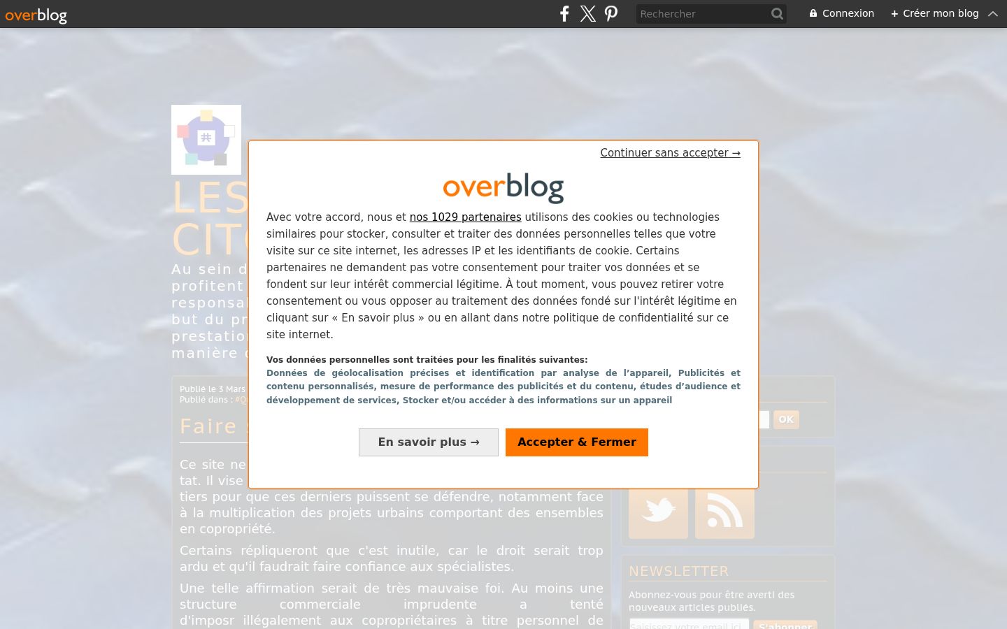 Screenshot tal-banner tal-kunsens muri qabel kwalunkwe interazzjoni