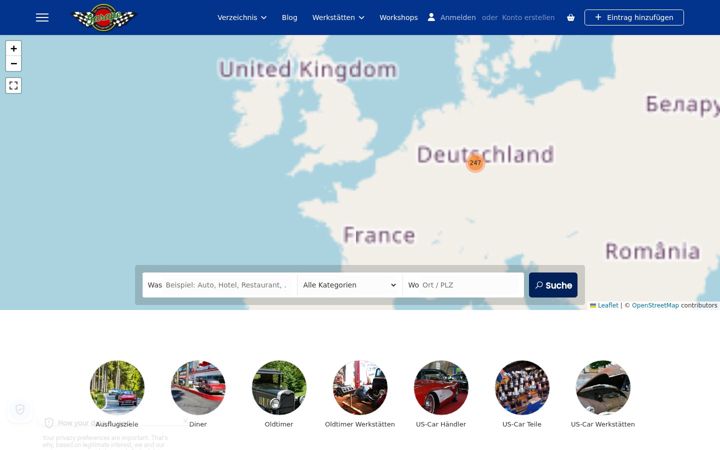 Screenshot of garapo.de