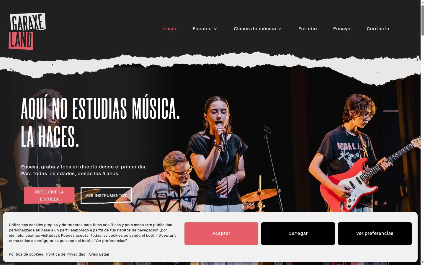 Screenshot tal-banner tal-kunsens muri qabel kwalunkwe interazzjoni