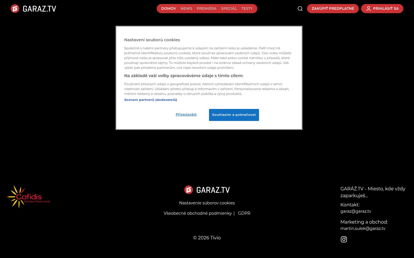 Sutikimo reklamjuostės, rodytos prieš bet kokią sąveiką, ekrano kopija