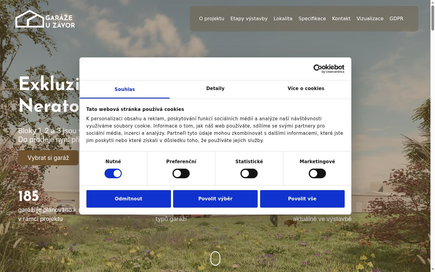 Screenshot tal-banner tal-kunsens muri qabel kwalunkwe interazzjoni