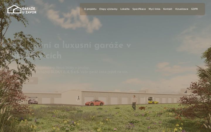 Screenshot of garazeuzavor.cz