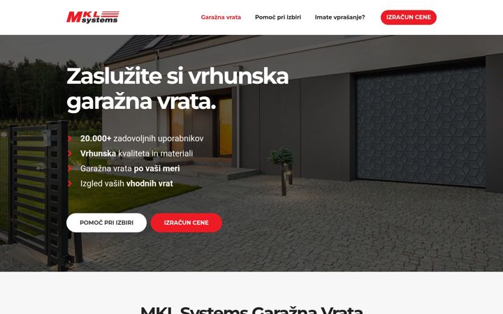 Ekrano kopija garaznavrata.si