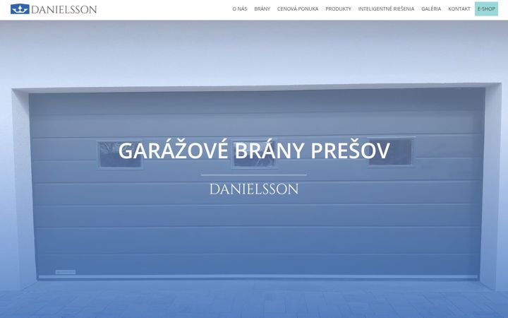 Screenshot of garazovebranypresov.sk