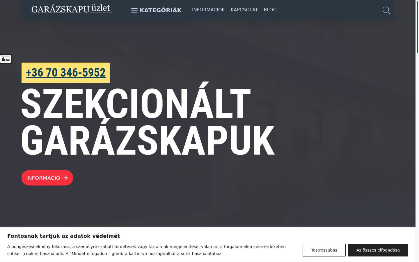 Snimka zaslona bannera za privolu prikazanog prije bilo kakve interakcije