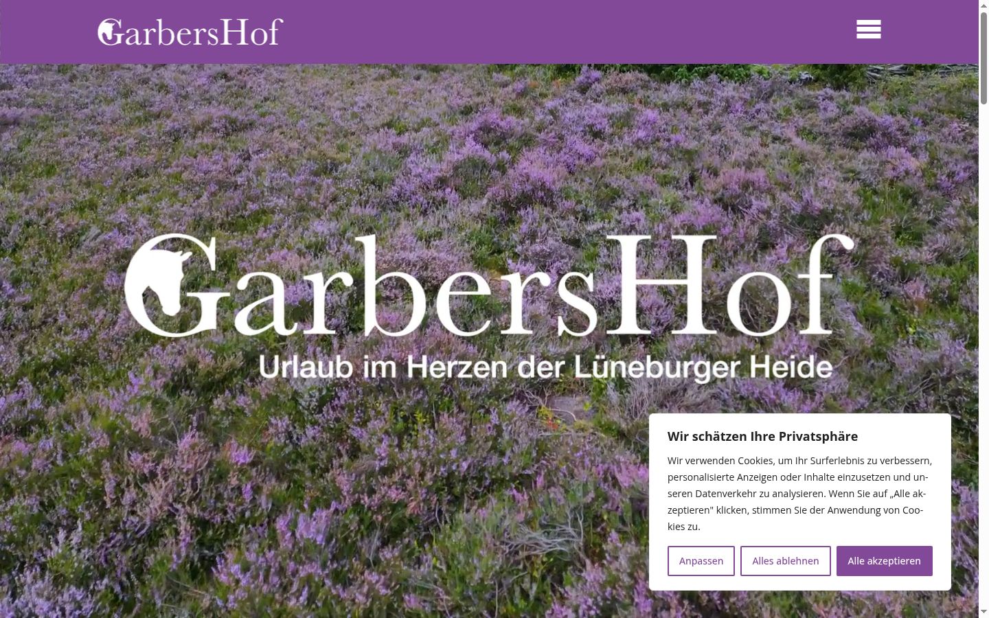 Screenshot tal-banner tal-kunsens muri qabel kwalunkwe interazzjoni