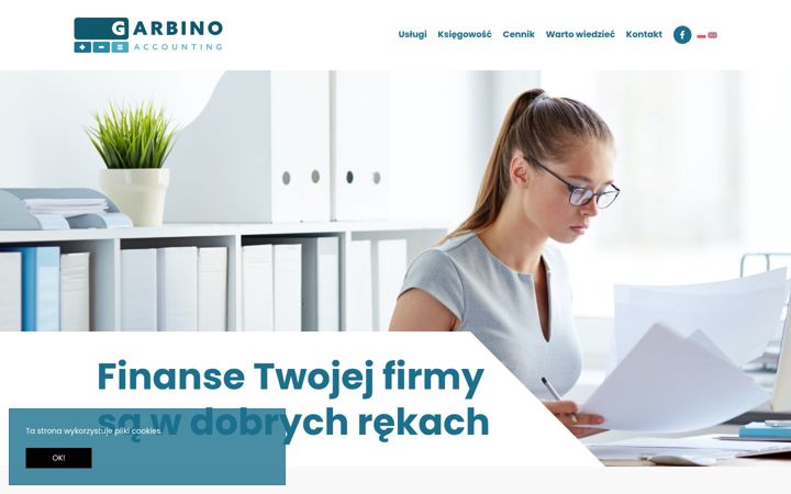 Screenshot of garbino-accounting.co.uk
