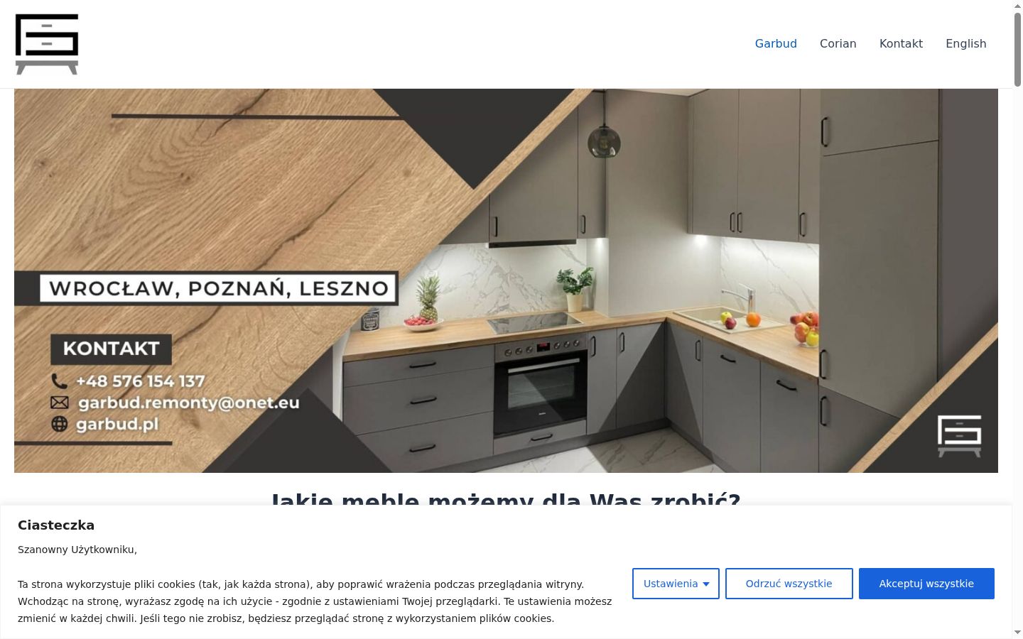 Zrzut ekranu banera zgody wyświetlanego przed jakąkolwiek interakcją