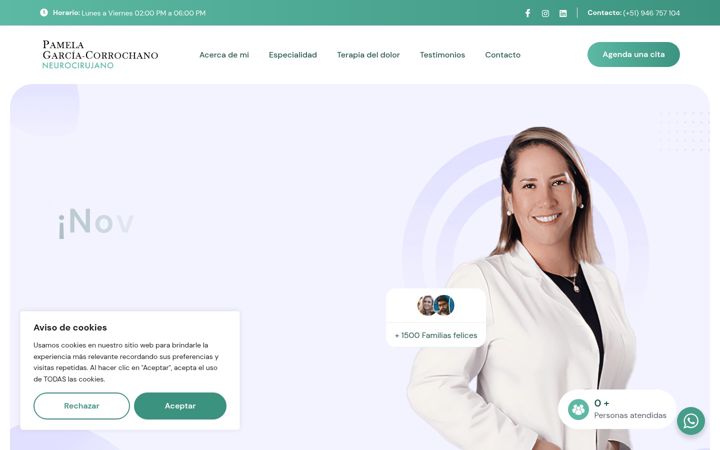 Screenshot of garcia-corrochano.com