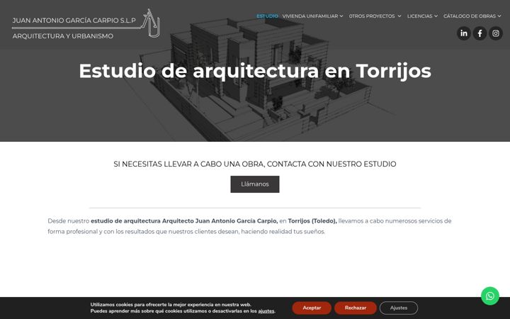 Screenshot of garciacarpio.com