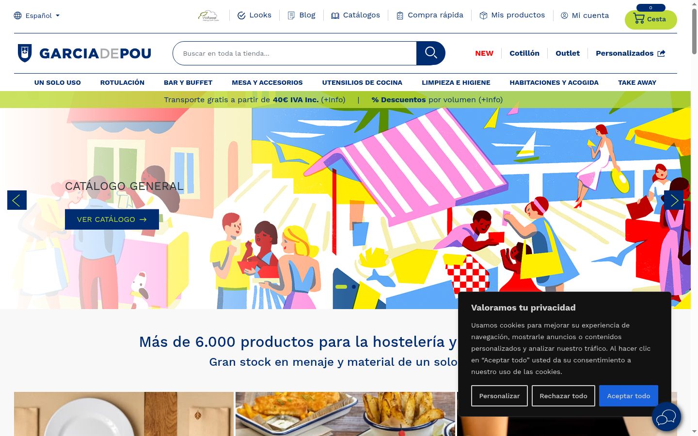 Screenshot tal-banner tal-kunsens muri qabel kwalunkwe interazzjoni