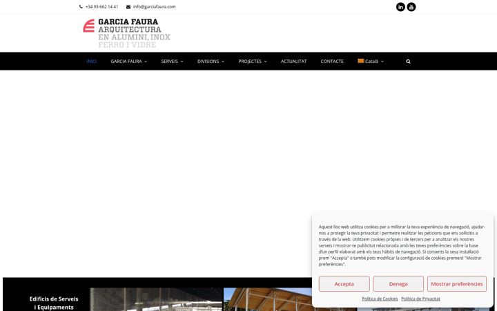 Screenshot of garciafaura.com