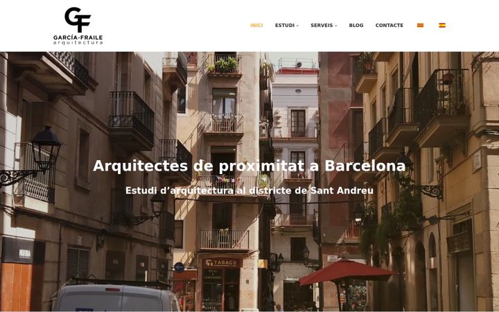 Screenshot of garciafraile.com