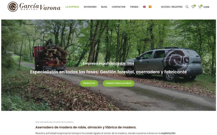 Screenshot of garciavarona.com