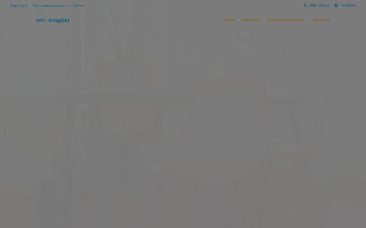 Screenshot of garciavazquezabogada.com
