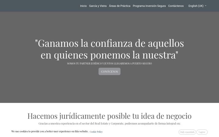 Screenshot of garciavieira.com