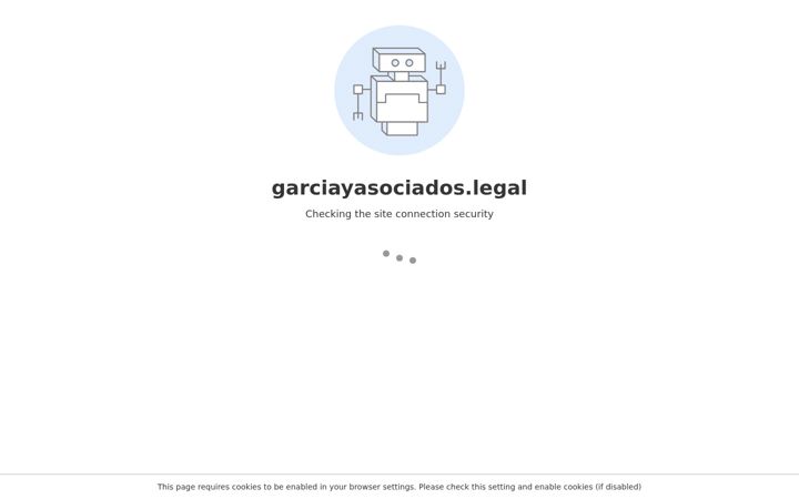 Screenshot of garciayasociados.legal