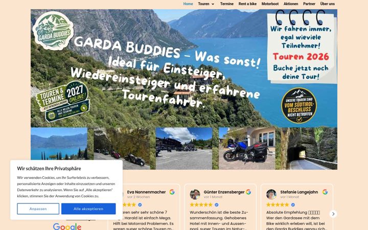 Screenshot of gardabuddies.com