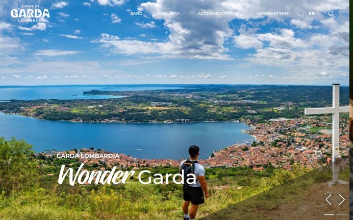 Screenshot of gardalombardia.com