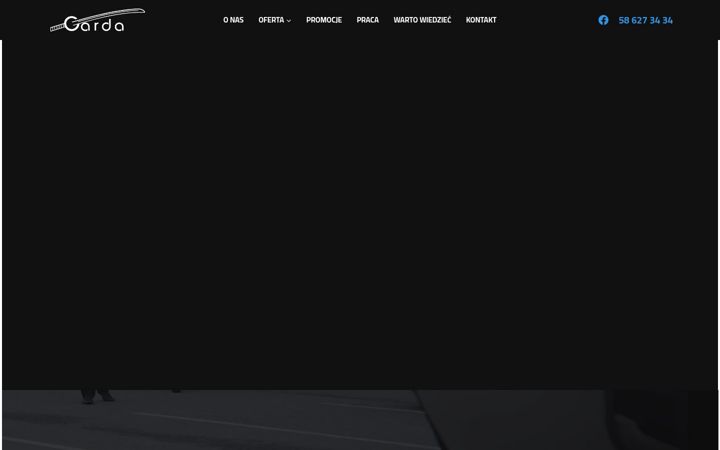 Screenshot of gardaochrona.pl